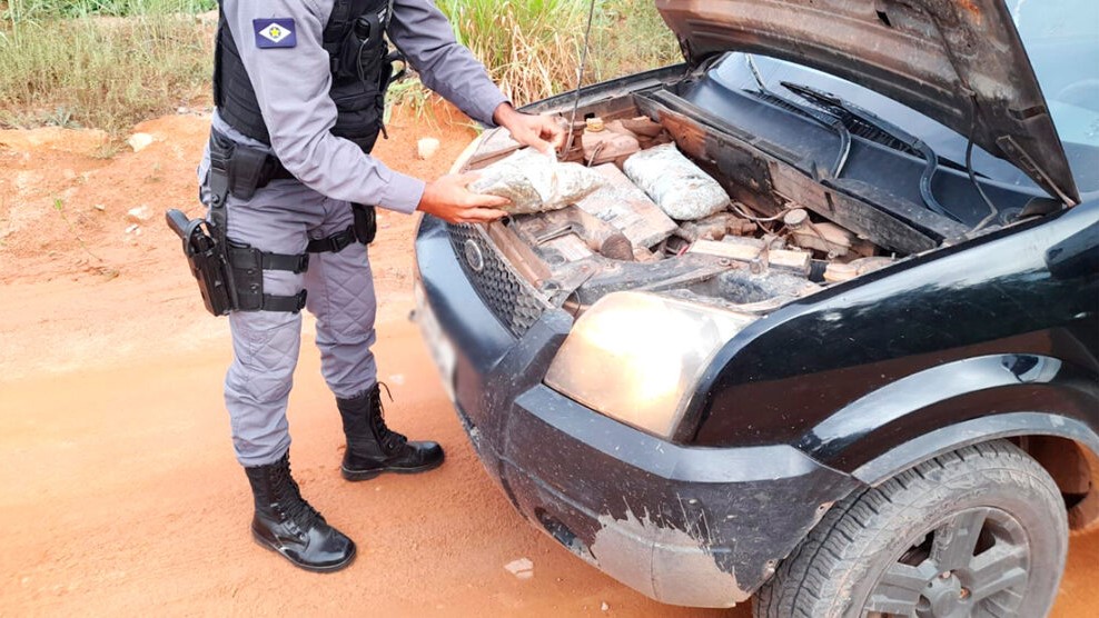 Polícia prende homem transportando cocaína e ‘supermaconha’ em rodovia no Nortão